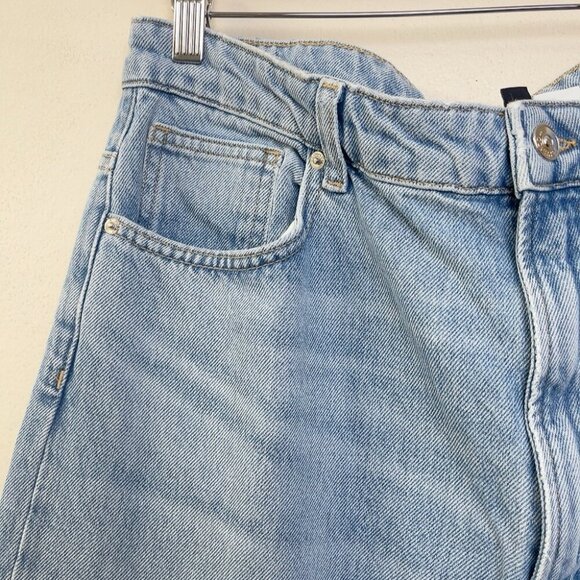 H&M Denim Blue Wide Leg Jeans - Picture 5 of 10